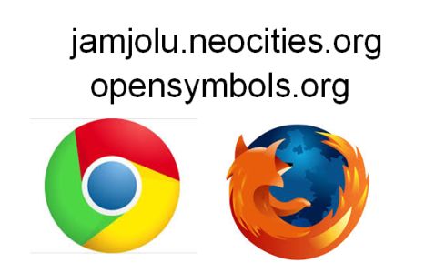 chrome logo-firefox logo jamjolu.neocities.org - opensymbols.org