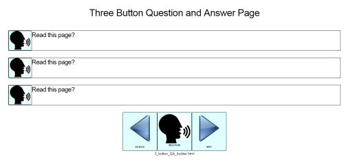 3 button page